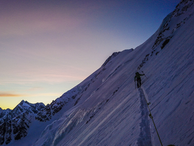 Haslerrippe Aletschhorn Haslerrippe Aletschhorn